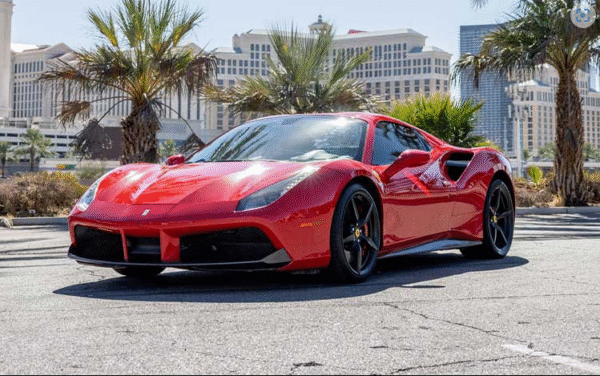 Ferrari 488 Spyder (Red)
